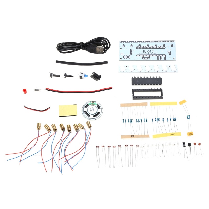 Btsg 51-chip Elektronik Organ Elektronik Produksi Kit LED DIY Part Weldings Training Kit DC5V