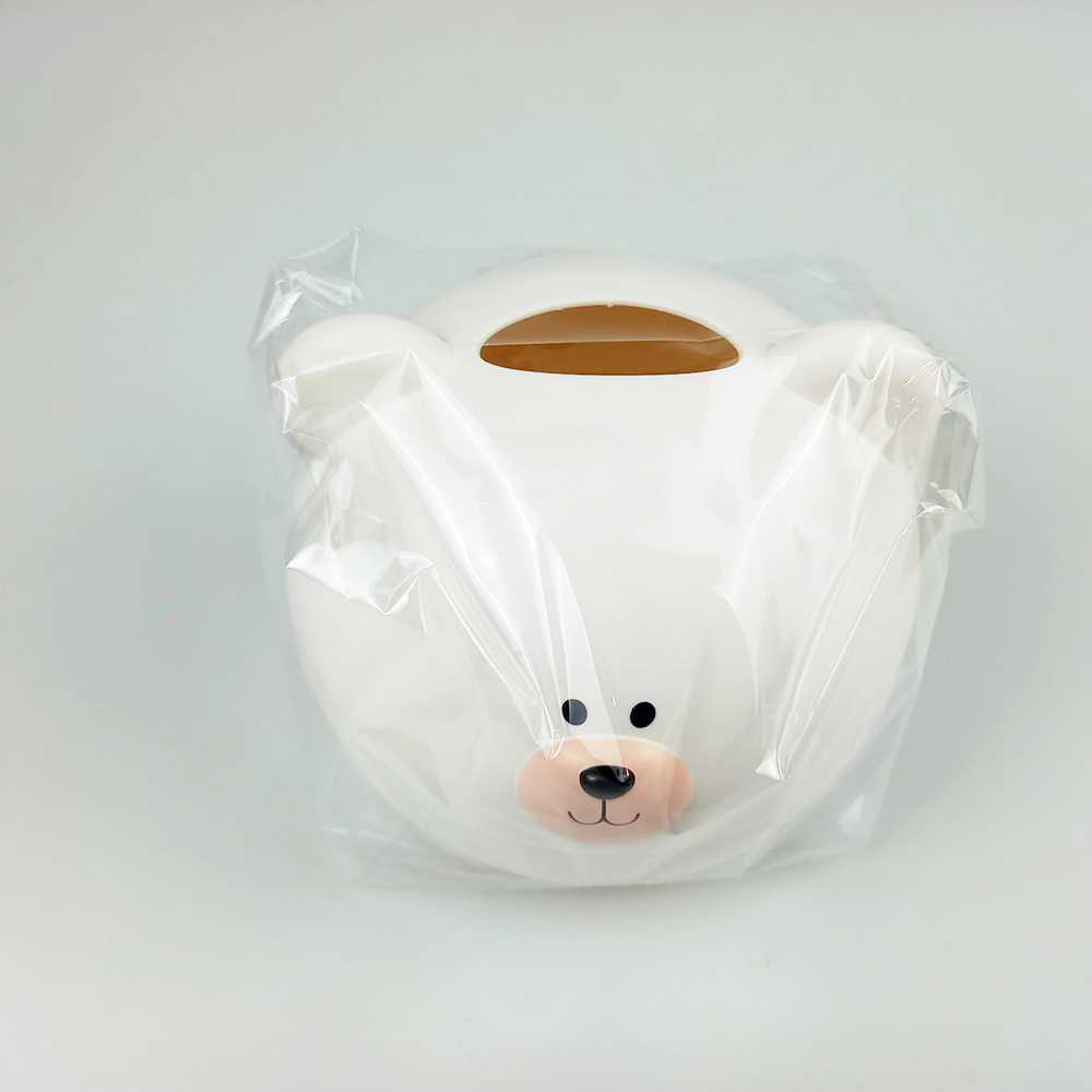 (BISA COD) FTIHSHP Riancy Kotak Tisu Gulung Tissue Roll Box Model Bear - RB556-1