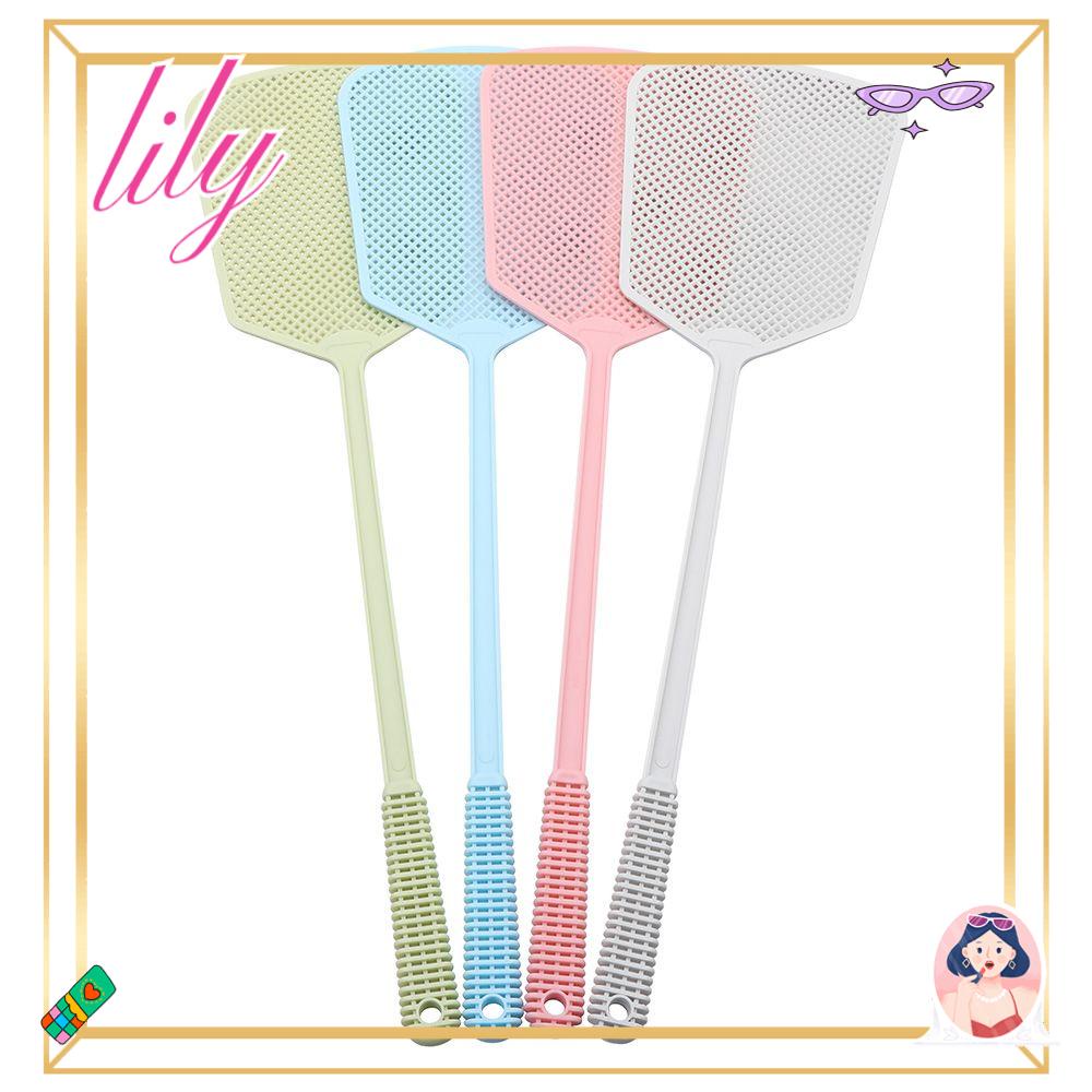 Lily Fly Swatter Summer Pest Control Extendable Alat Fleksibel Plastik