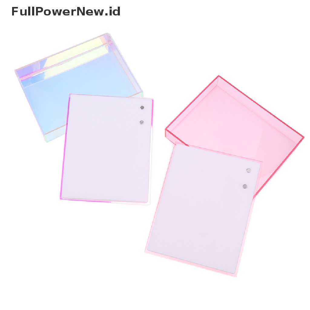 Power Acrylic Eyelash Extension Kotak Penyimpanan Makeup Organizer Palet Bulu Mata Box ID