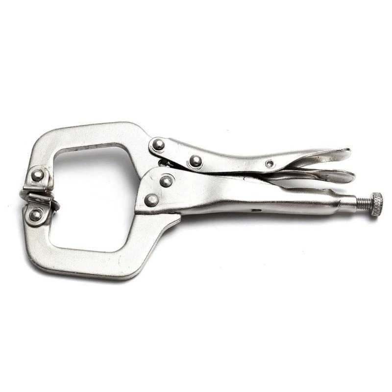 (BISA COD) FTIHSHP SPIFFLYER Tang Penjepit Vise Grip Welding Mouth C Clamp 11 Inch - A161