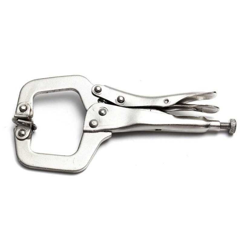 (BISA COD) FTIHSHP SPIFFLYER Tang Penjepit Vise Grip Welding Mouth C Clamp 11 Inch - A161