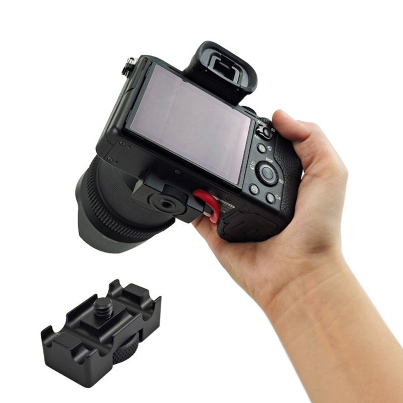 Bt Cable Clamp Tether Kamera DSLR Digital Cable Lock Clip Penjepit Pelindung Hitam