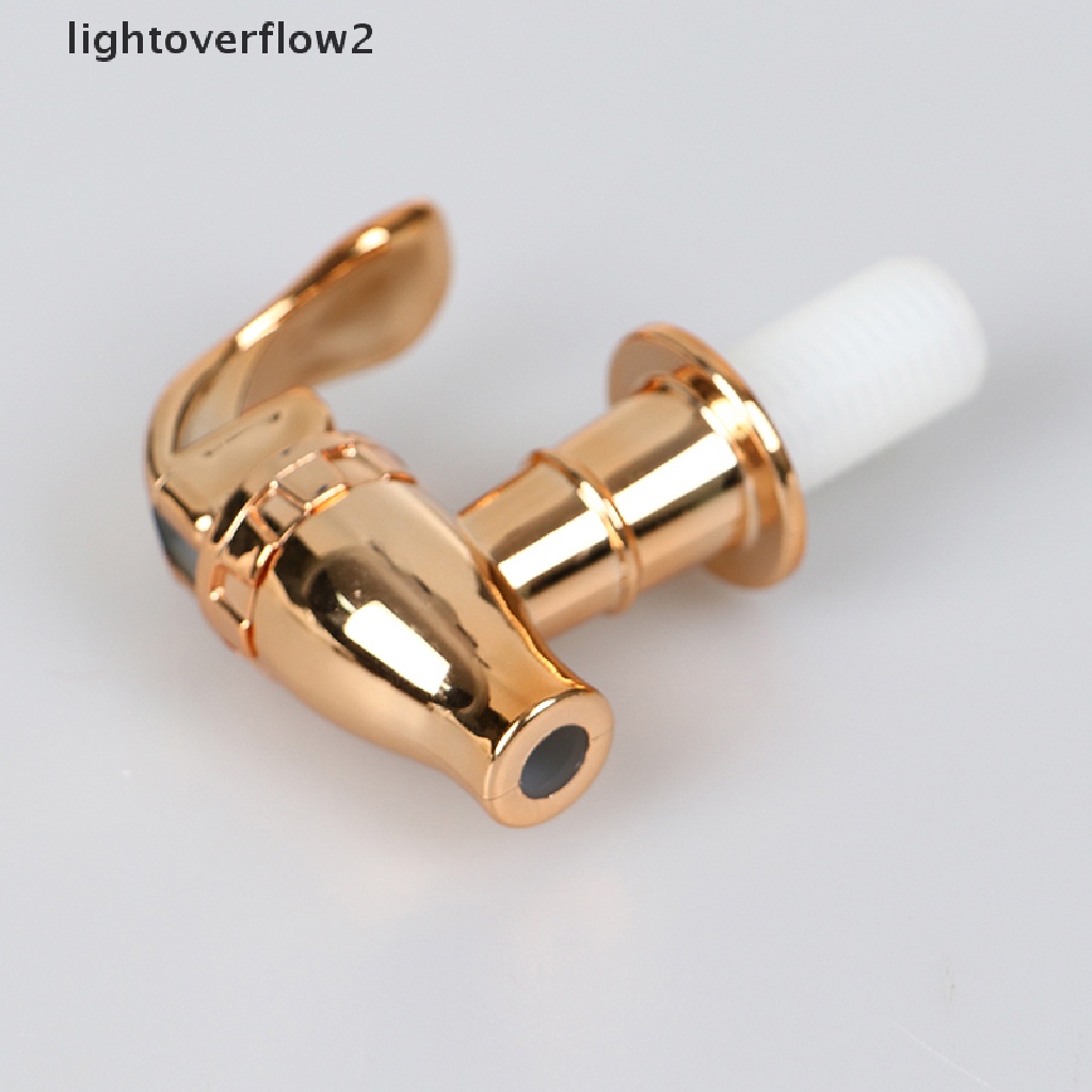 [lightoverflow2] 1pcs Glass Wine Bottle Faucet Jar Wine Barrel Water  Faucet Water Dispenser [ID]