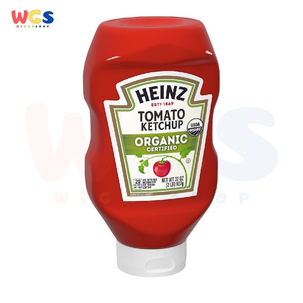 Heinz Tomato Ketchup Organic Sauce Certified USDA Organic 32oz 907gr