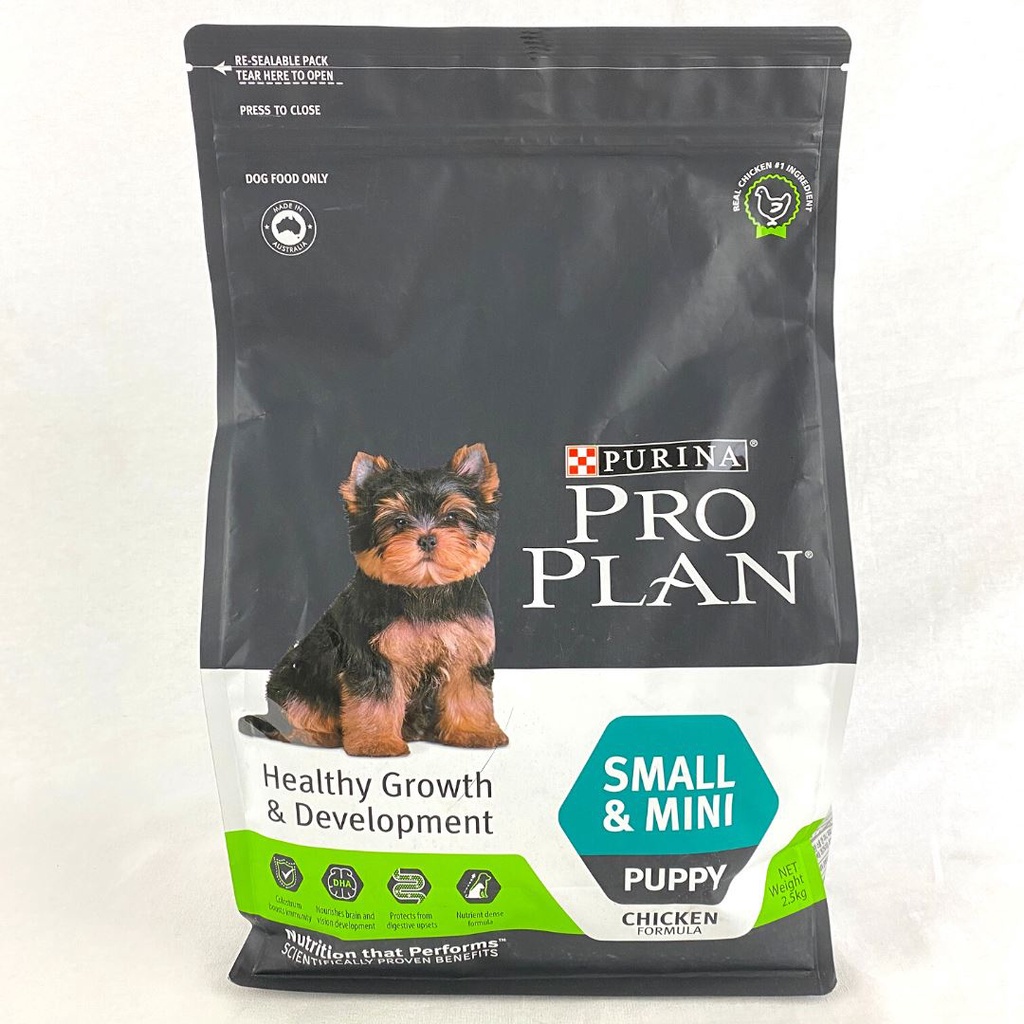 PRO PLAN SMALL AND MINI PUPPY 2.5KG CHICKEN PRO PLAN MAKANAN PAKAN ANAK ANJING PROPLAN Dry Dog Food 