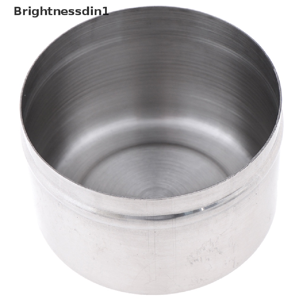 [Brightnessdin1] Wadah Toples Desinfeksi Kapas Stainless Steel Butik