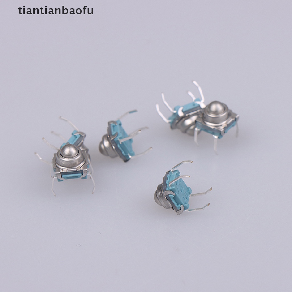 [tiantianbaofu] 10pcs TS-F007 7 * 7metal Steel Ball Reset Switch DIP Type 4pin Tactile Switch Butik