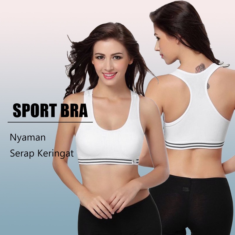 Sport Bra Yoga running Olahraga Wanita Gym Olahraga Bra Olahraga Mulus Yoga Kebugaran 6605