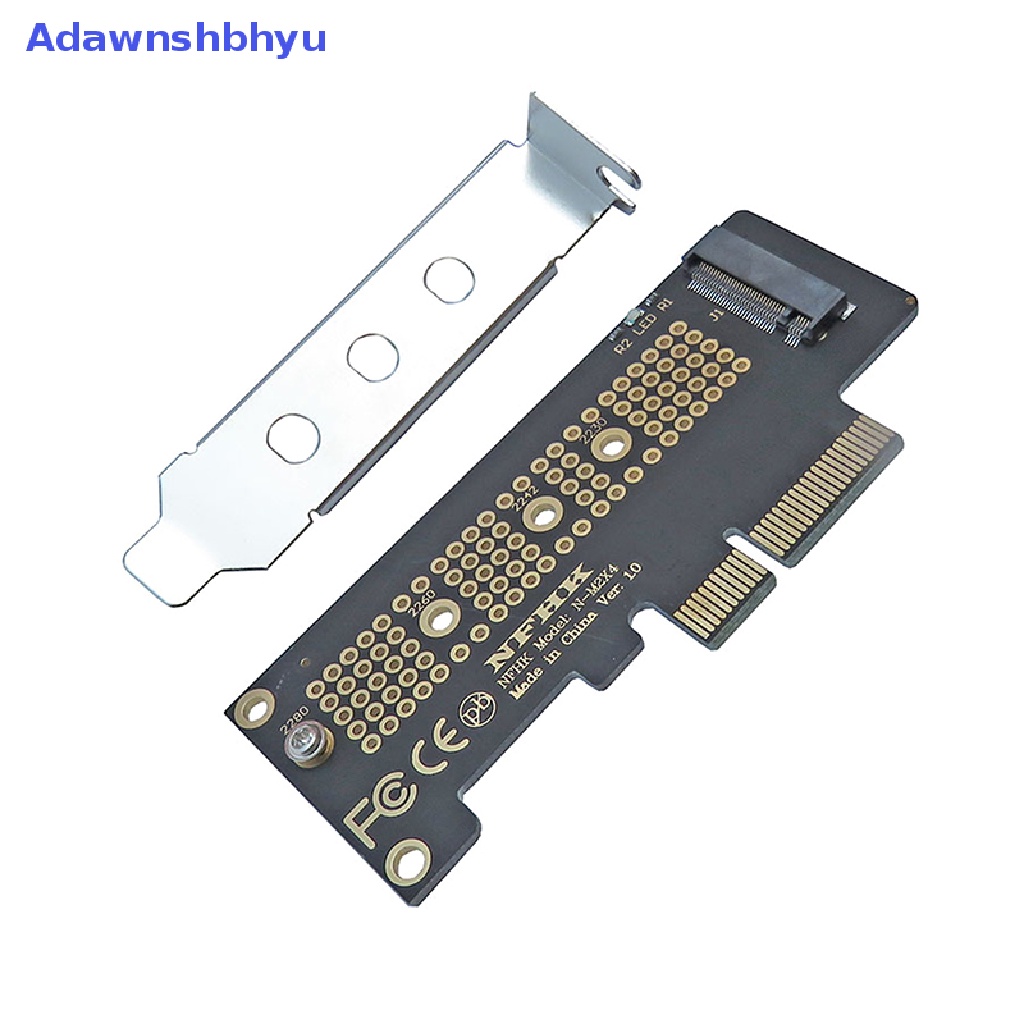 Adhyu NVMe PCIe M 2 NGFF SSD to adapter card PCI express x 4 to M.2 card with bracket ID