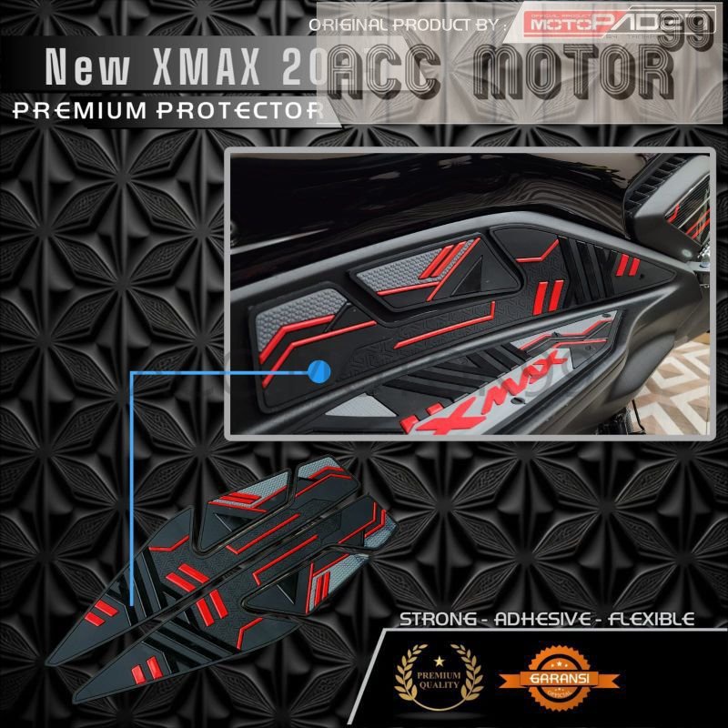 Stiker Rubber SidePad Yamaha XMAX 2023