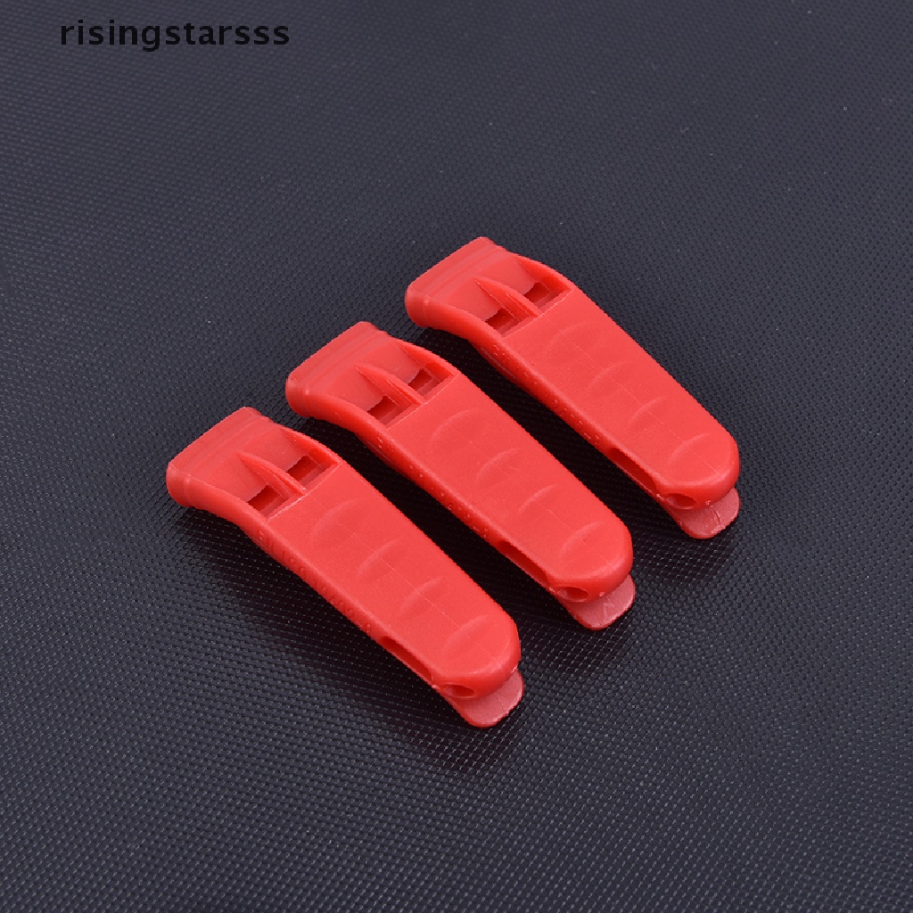 Rsid Span-new 5pcs Kayak Diving Rescue Peluit Pengaman Darurat Untuk Camping Renang Jelly
