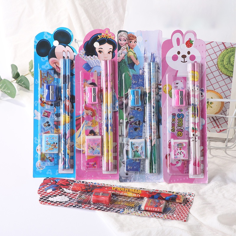 

WS GROSIR S15686 Stationary Set 5 in 1 Karakter / Alat Tulis Sekolah / Paket Alat Tulis / Mini Stationary / Set Alat Tulis Pensil