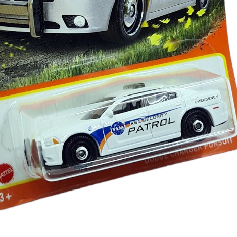 Matchbox Dodge Charger Pursuit Patrol Putih - 930L