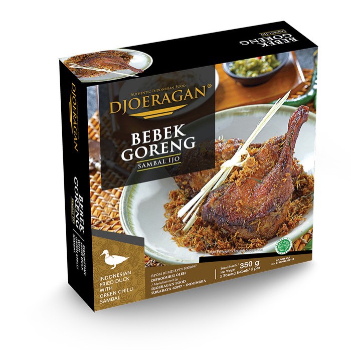 

(FROZEN FOOD) DJOERAGAN BEBEK GORENG 350GR (GRAB/GOJEK ONLY)