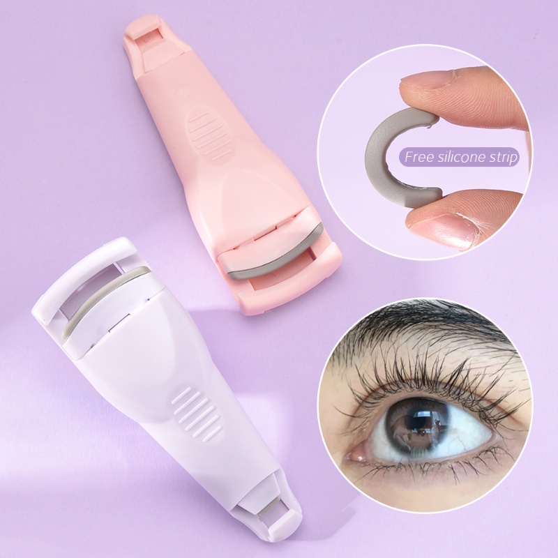 [Unggulan] Penjepit Bulu Mata Portable Aksesoris Makeup Mata Wanita Tahan Lama Styling Curling Eyelash Tool