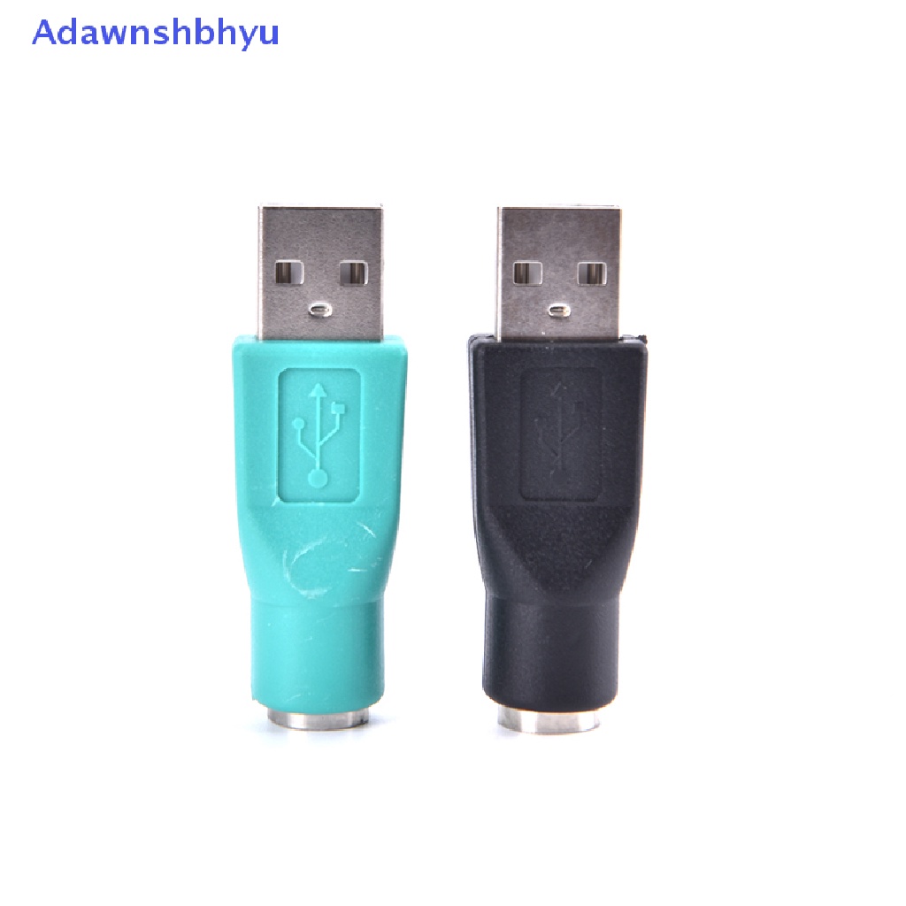 Adhyu Adaptor PS2 PS/2Female To USB Male Converter Adapter PC Laptop Mouse Keyboard ID