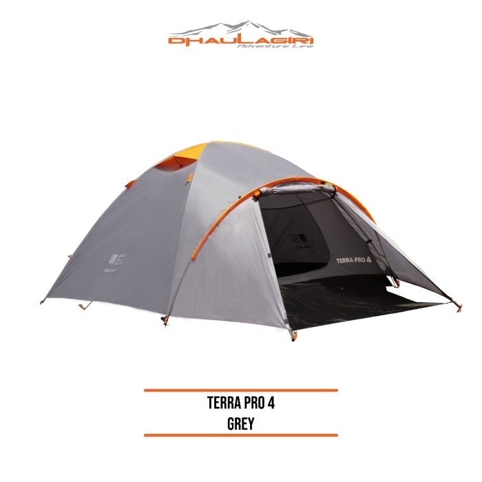 Tenda Camping Dhaulagiri Terra Pro 4 Double Layer Frame Alloy Hiking