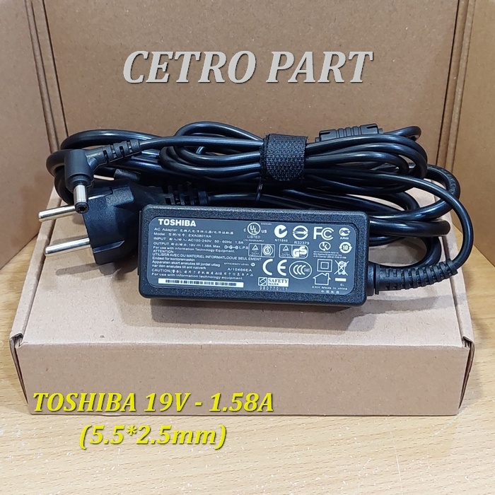 Adaptor Charger Toshiba Mini NB200 NB205 NB300 NB305 NB520 series -NEW