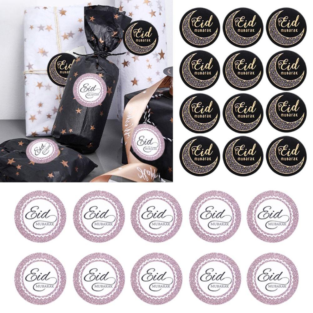 Mxbeauty EID Mubarak Seal Sticker Mini Muslim Stiker Hias Kemasan Amplop Gift Lable Seal Sticker