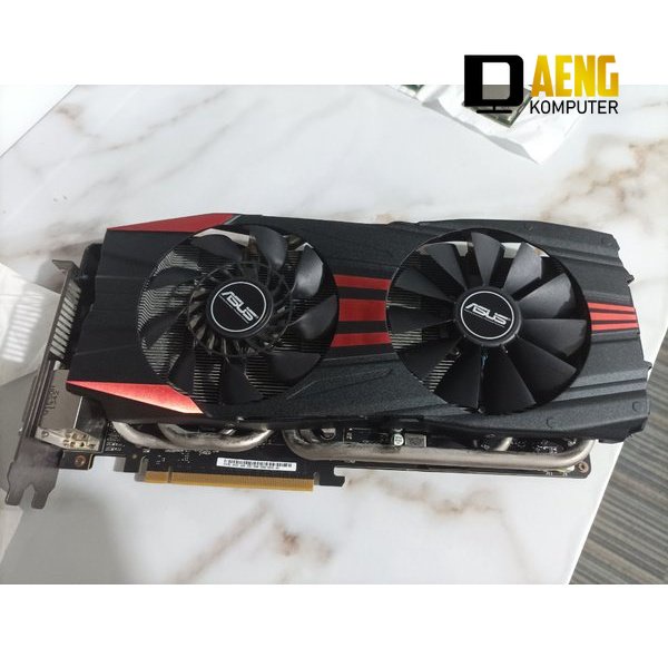 VGA Card Asus Nvidia GeForce GTX 780 3 GB 384 Bit DDR5 Dual Fan Mantap