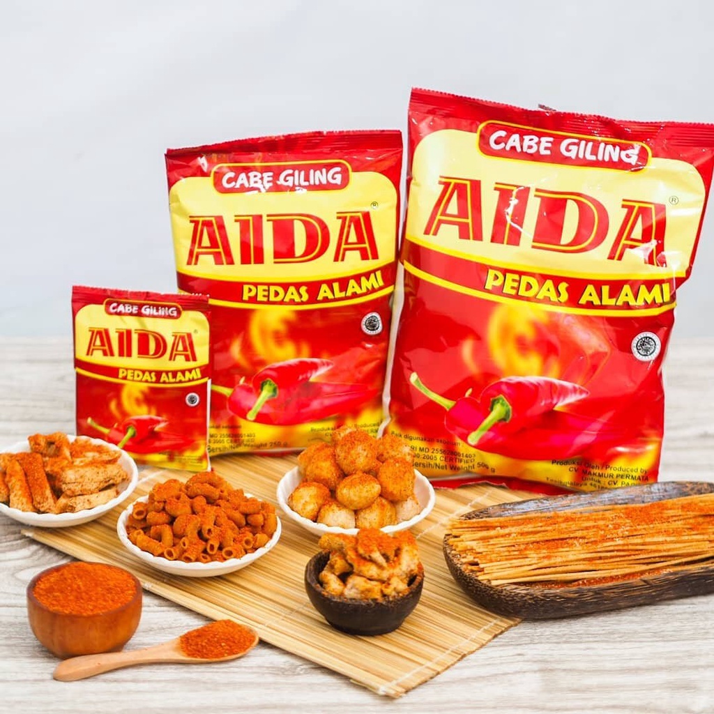 

Cabe Bubuk Aida 10 Pcs