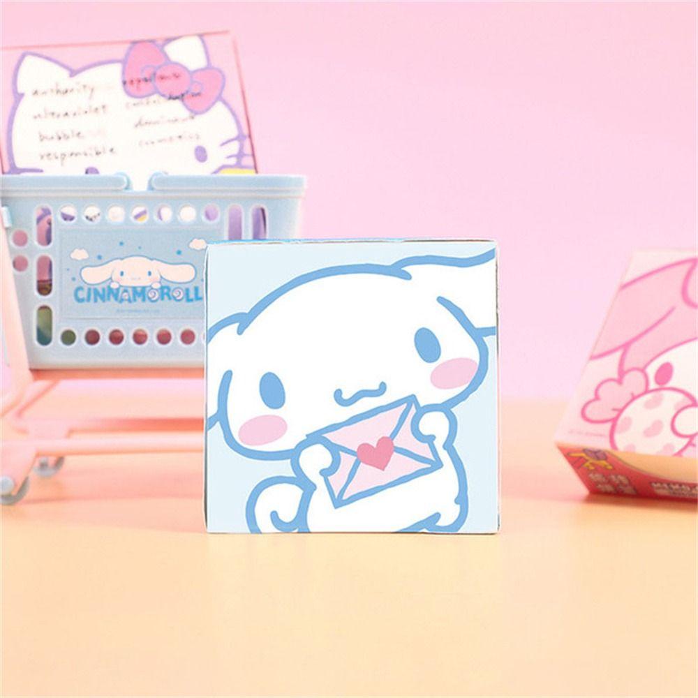 Agustinina Sticky Note Lucu Kreatif Anime Hadiah Siswa Melody Cinnamoroll Kertas Hias