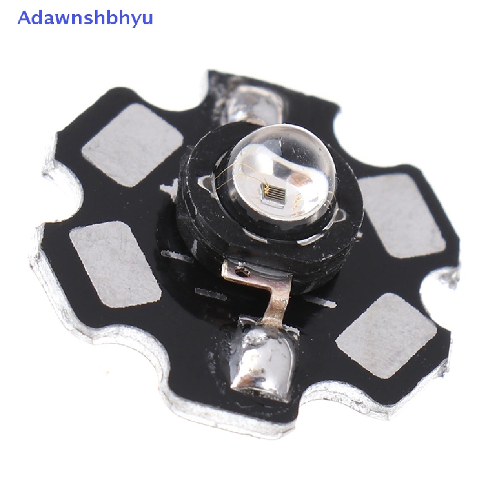 Adhyu 1PC 3W Daya Tinggi 850nm Infrared LED Lamp Infrared LED Night Vision Kamera Lampu ID