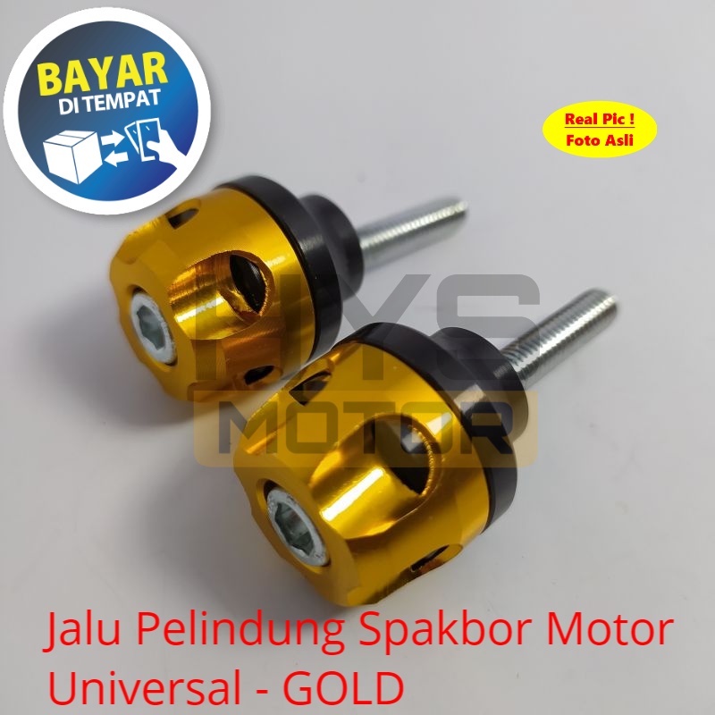 HYS Baut Monel Jalu Spakbor Slebor Variasi Aksesoris Motor Aerox Nmax, Ninja 250, R15, GSX, Vixion, 