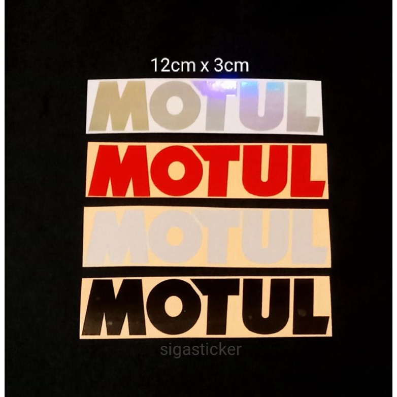 STICKER MOTUL CUTING STICKER MOTOR MOBIL
