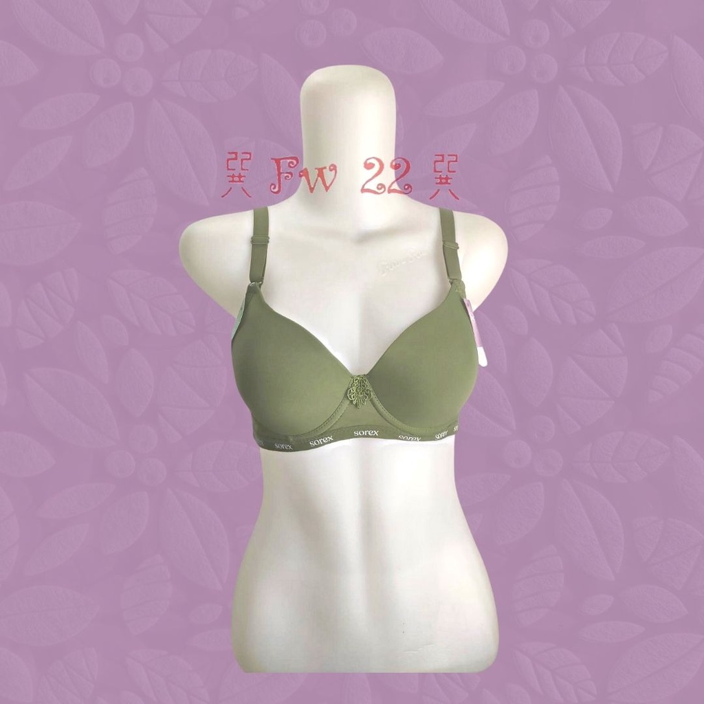 Bra Wanita Sorex 17234 | Bra Kawat Busa Tipis Super Soft