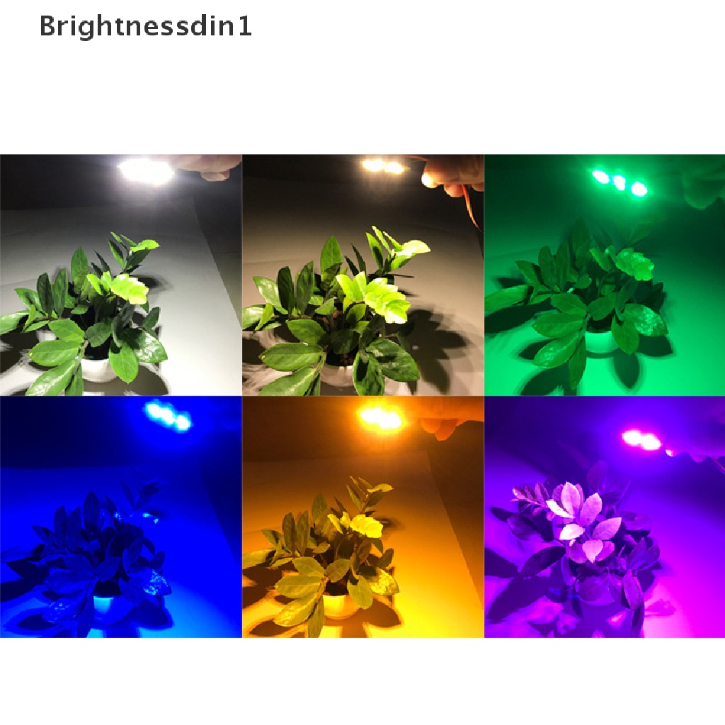 [Brightnessdin1] Kecerahan Tinggi LED 5730SMD 3W 5V Color Lamp Beads Night View Bohlam Hias Butik