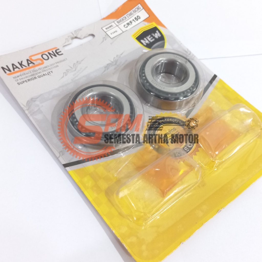 Komstir Bambu Nakasone Motor Honda CRF 150 L CRF150 KLX Bearing Laher Racing