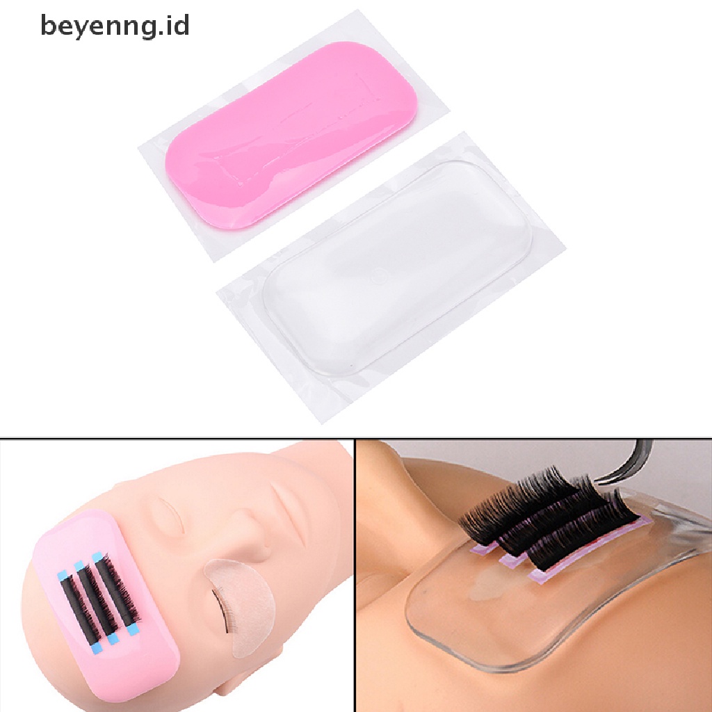 Beyen Collection Pad Holder Bulu Mata Palsu Bahan Silikon Untuk Alat Makeup Extension Bulu Mata ID