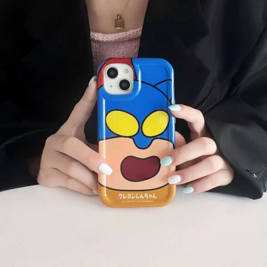 IPHONE Casing Ponsel Lembut Lucu Kompatibel Untuk Casing Iphone14 11 13 12 Pro XS Max X Xr7 +8 Plus Transparan TPU Silikon Shockproof Cover