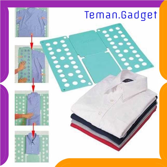 TG - ART Lazy Magical Folding Children Clothes Board Alat Pelipat Baju Anak - 002