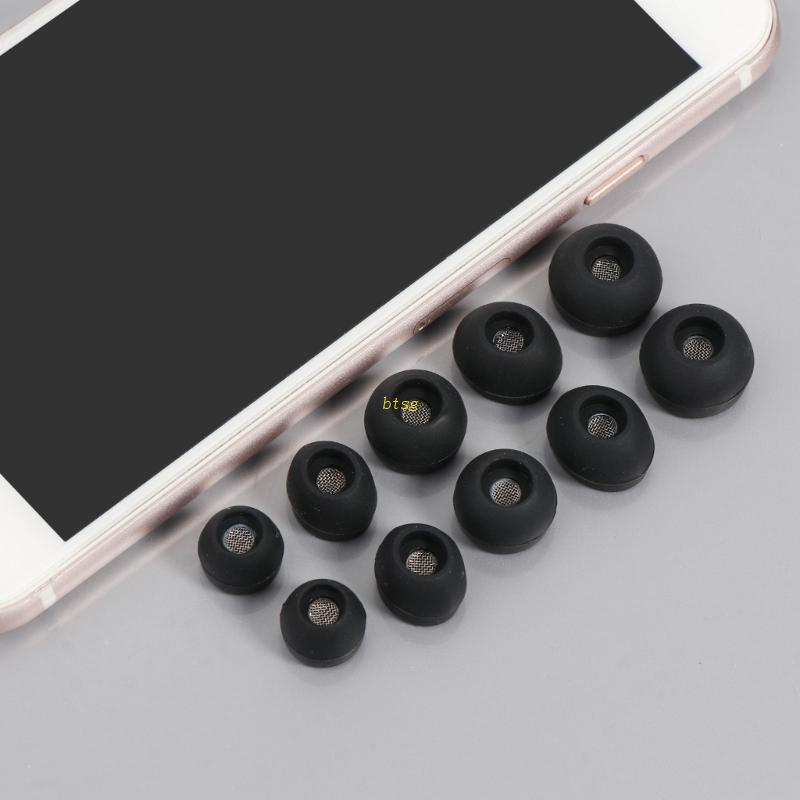 Bt Ear Tips Untuk IE800 Earbuds Ear Earphone Cover Noise-Isolasi Slim Slilcone