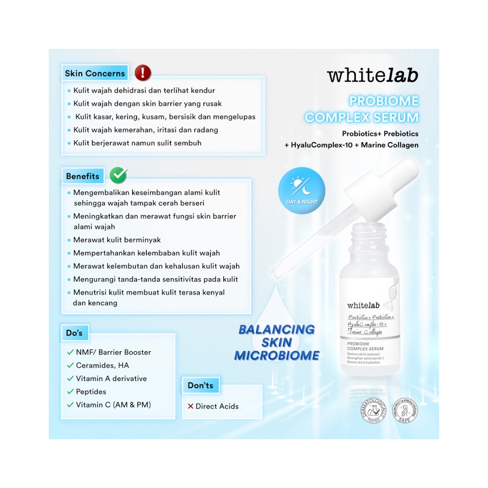 Whitelab Probiome Complex Serum