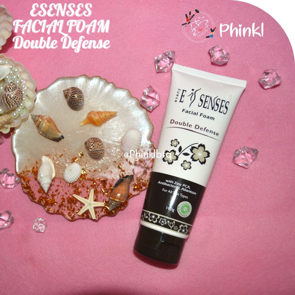 `ღ´ PHINKL `ღ´  [ESENSES] ESENSES facial wash foam cuci muka sabun glowing skincare