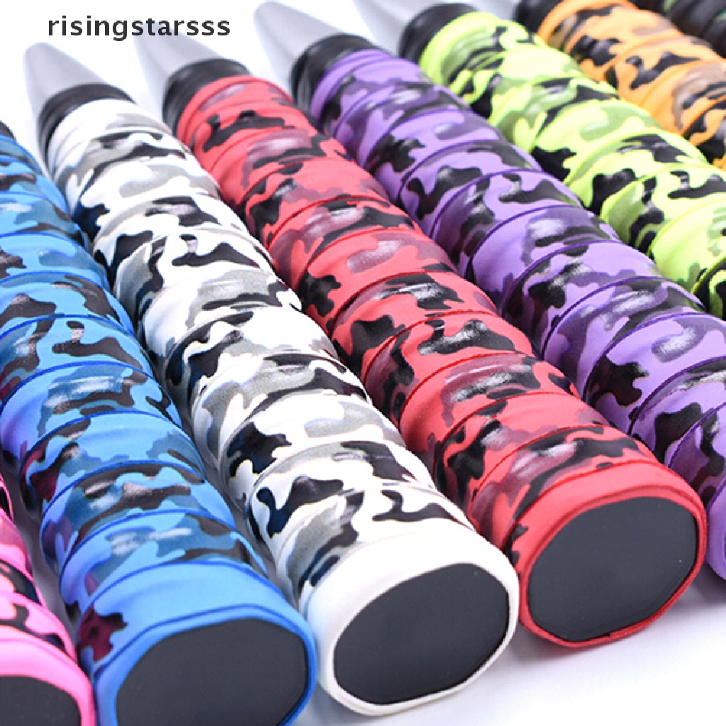 Rsid Span-new Anti slip Raket Tenis Badminton Serap Keringat Handle Grip Tape Overgrip Jelly