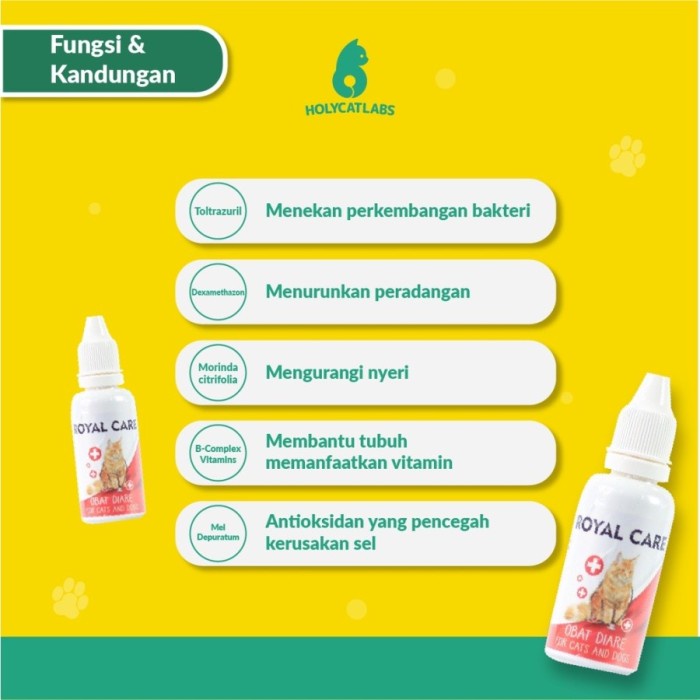 Royal Care Diare Obat Diare Kucing 10ml