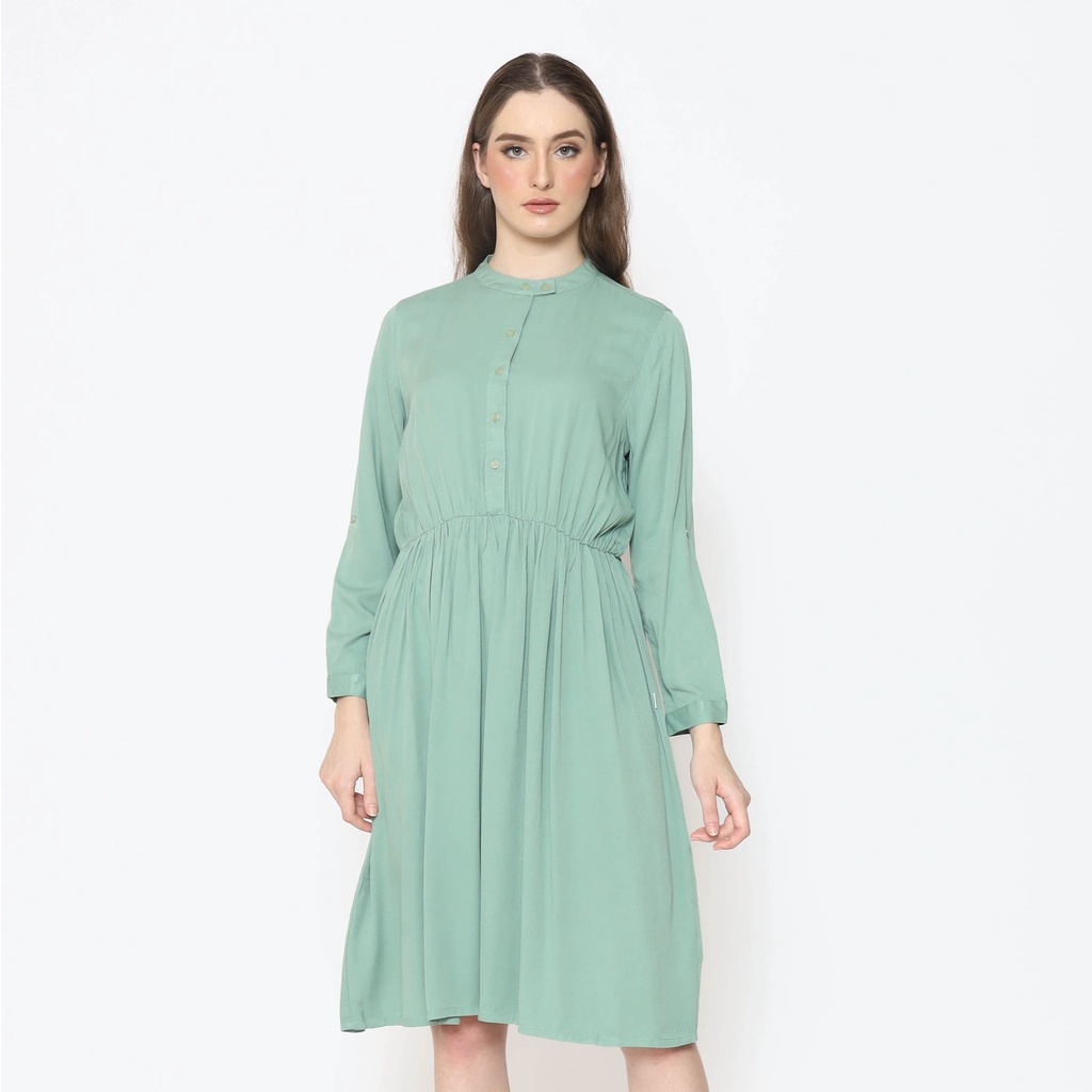 Rodeo - Dress Wanita - Kyomi Dress - Olive