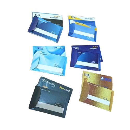 

❤️ H-Day ❤️ 100 LEMBAR Angpao Lebaran Kartu ATM Bank Bca Bri Mandiri BTN Angpau Amplop Lebaran