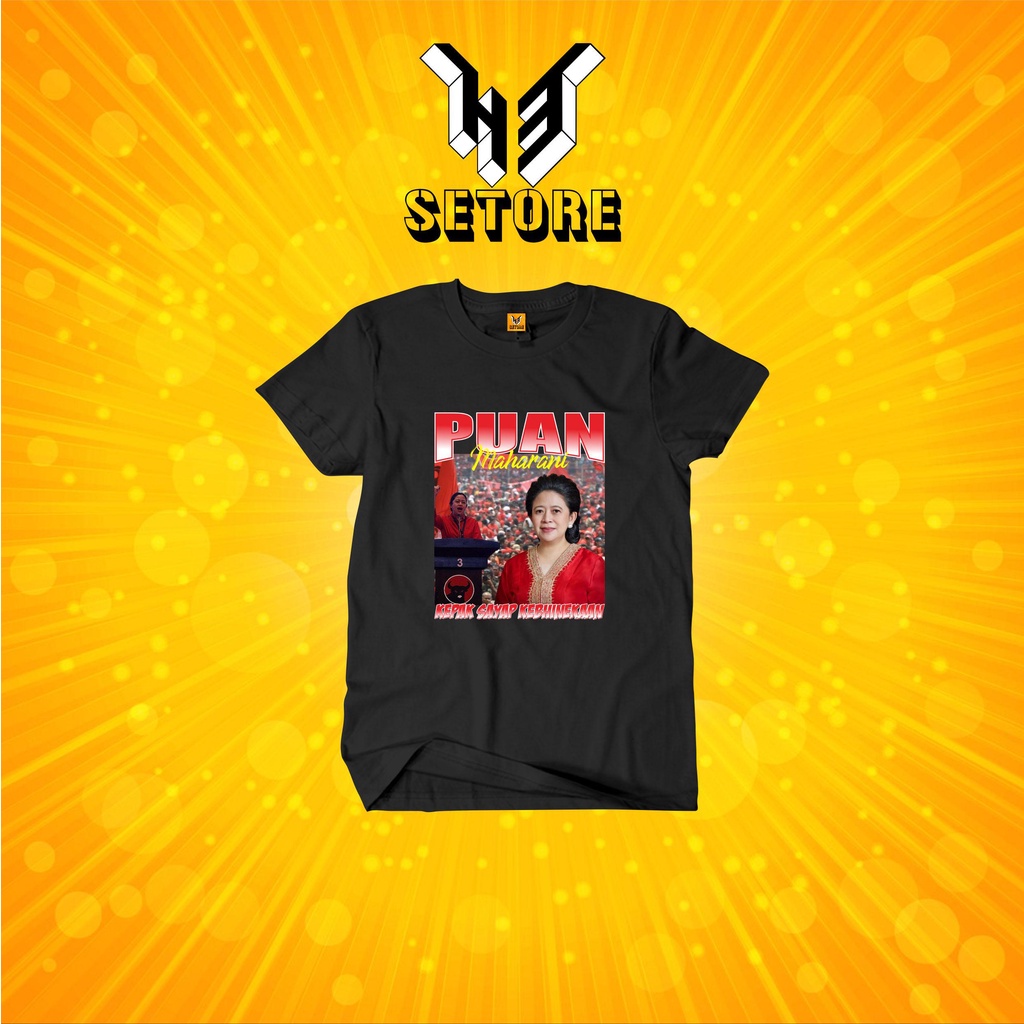 Kaos Puan Maharani | PDIP | Kaos Partai | Atasan