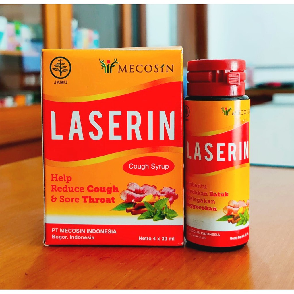 LASERIN SIRUP 110ML,60ML,30ML OBAT BATUK AMPUH UNTUK DEWASA