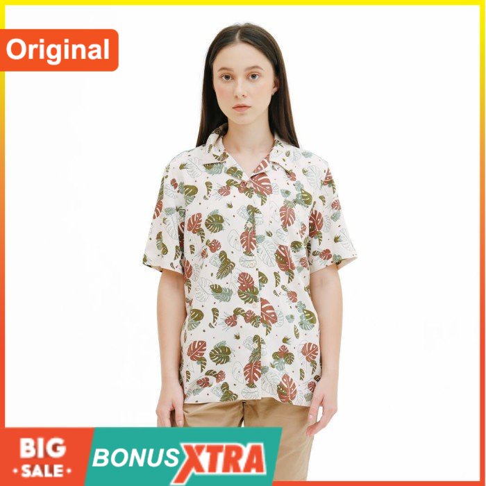 Kemeja Cewek EIGER1989 X-PEACE LILY SS SHIRT 91000 6616 Original Bandung