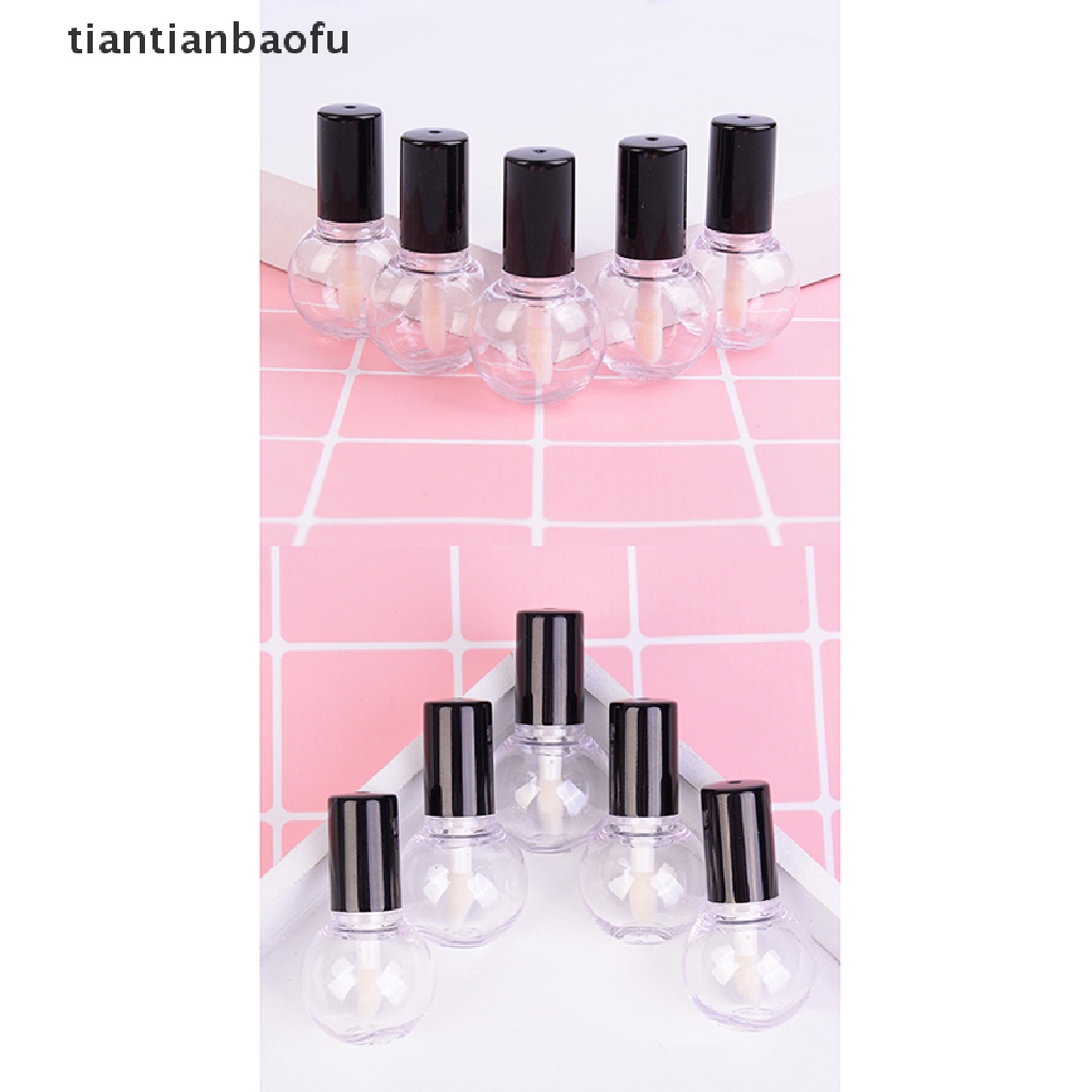 [tiantianbaofu] 5pc/lot Kosong Lip Gloss Lip Lamp Bohlam Tabung Lip Balm Botol Wadah Butik Panas