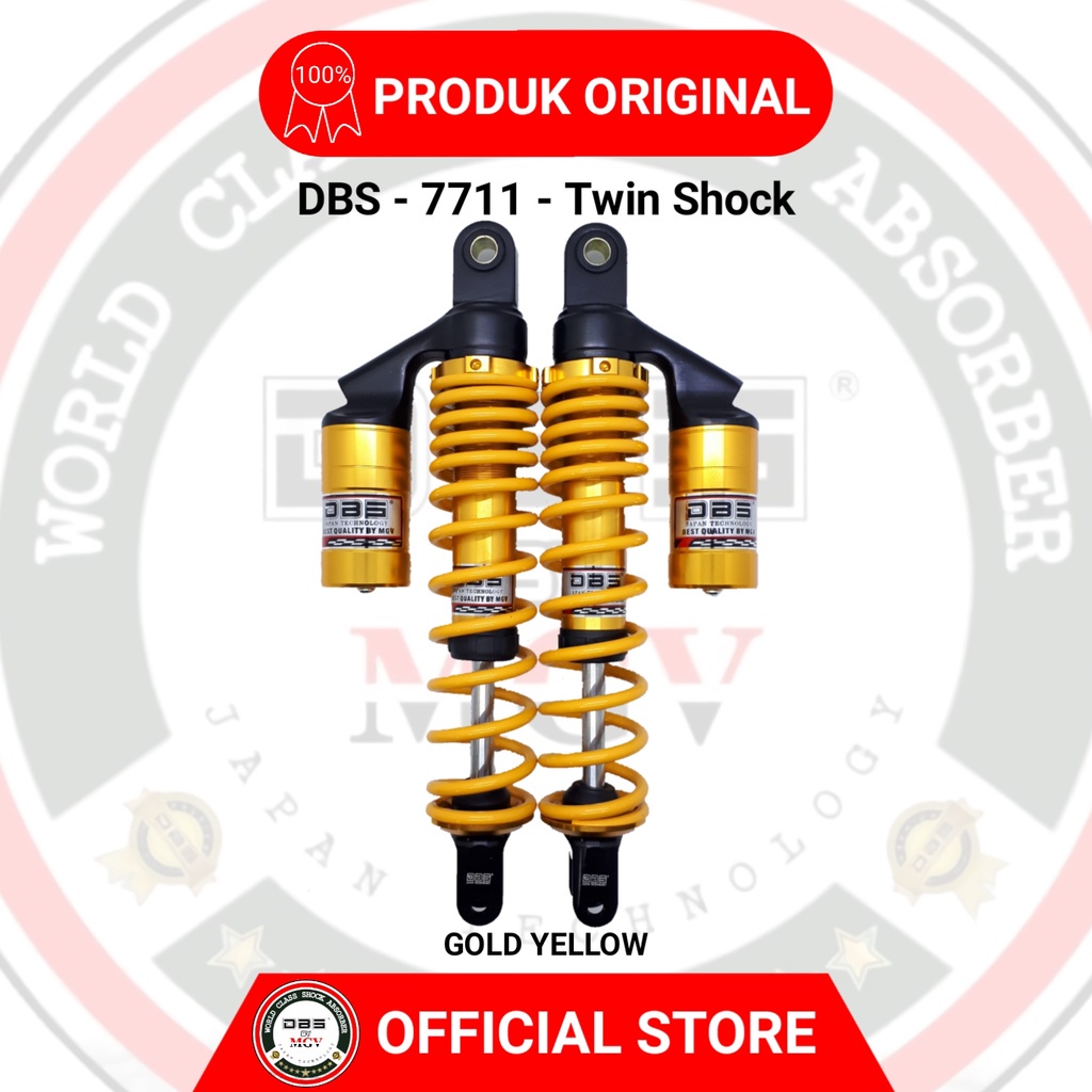 [ BISA COD ] Shock Tabung DBS 7711 NEW G PLUS GOG YAMAHA NMAX 155 XMAX 250