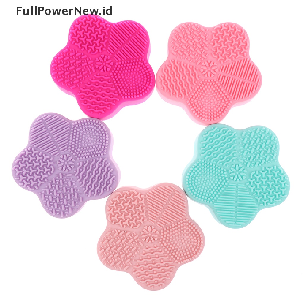 Power Starfish Silicone Makeup Brush Cleaner Pad Pembersih Alas Scrubber Papan Alat ID