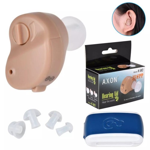 Alat Bantu Dengar Telinga Kuping Pengeras Suara Hearing Aid AXON  K-80